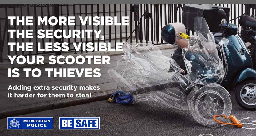 Met Police 'Be Safe' campaign