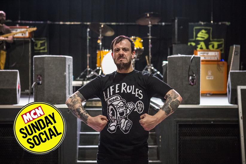 Liam Cormier of Canadian punk band Cancer Bats