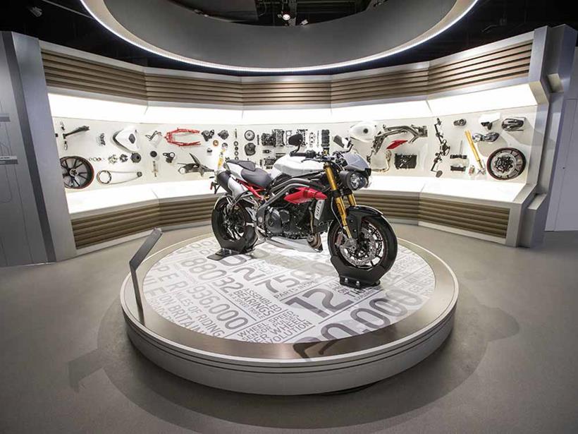 Visit the Triumph Factory Visitor Experience today