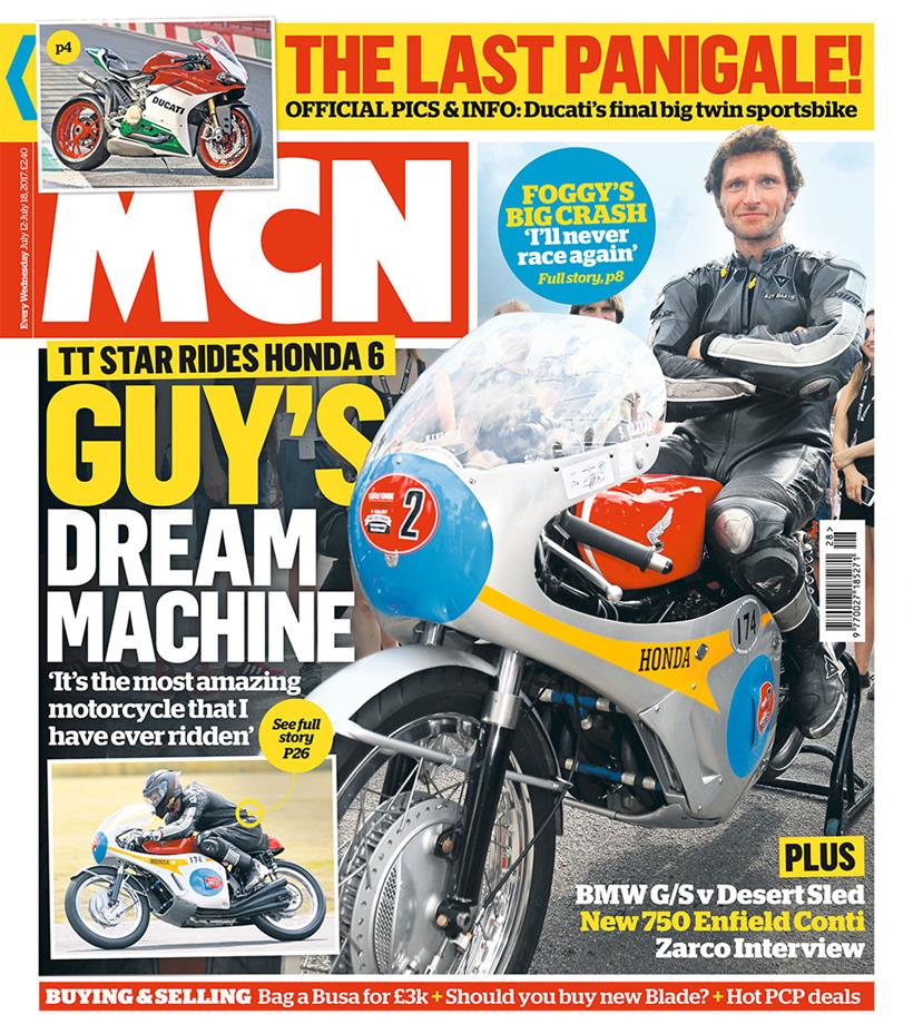 Motorcycle News July 12 issue cover