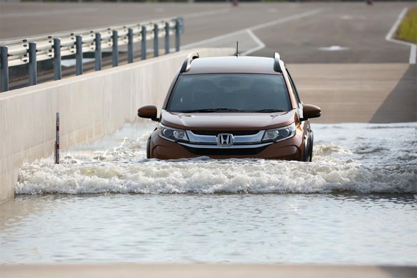 Honda Proving Ground wet course