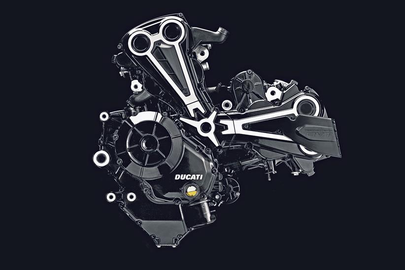 The XDiavel motor is 1262cc and expected to appear in a new Multistrada