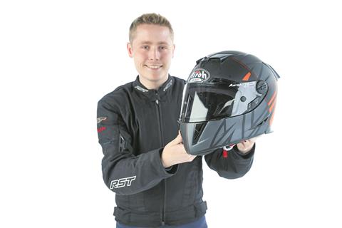 Airoh GP 500 helmet is a 'one track find'