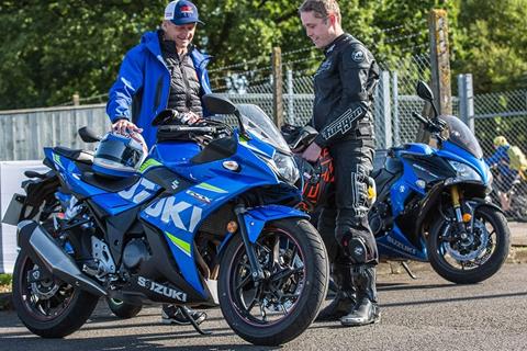 MCN Fleet: A day on the GSX250R with Kevin Schwantz