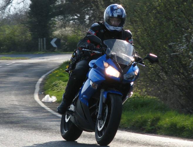 New Rider Slow speed shimmy