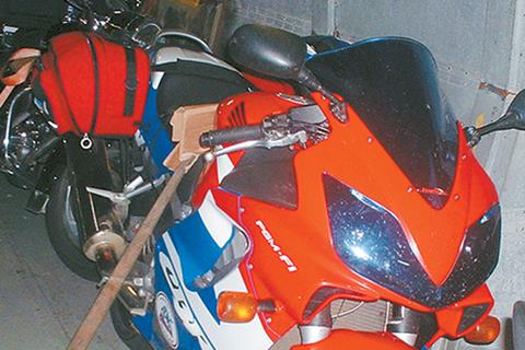 Securing your bike on a ferry