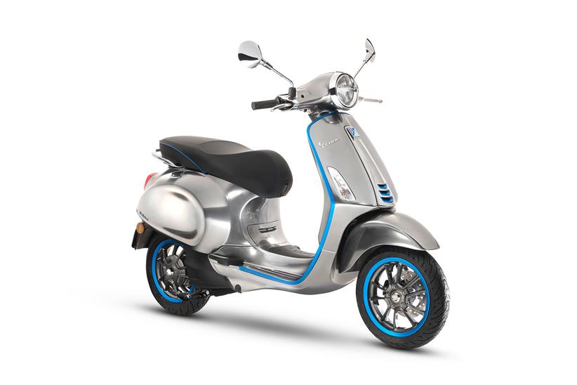 Production of the Vespa Elettrica will begin in September 2018