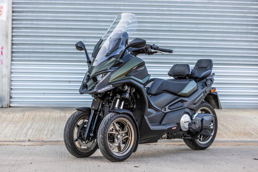 Kymco CV3 front left