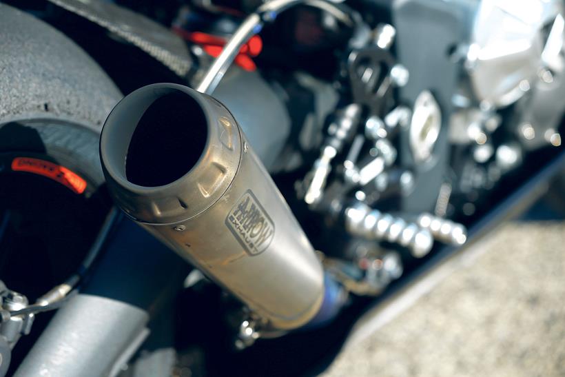 Triumph 765 Moto2 Arrow exhaust