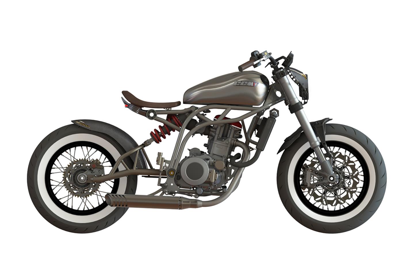 New CCM Spitfire Bobber unveiled at Carole Nash MCN London