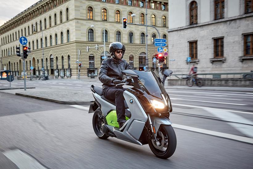 BMW electric C Evolution scooter