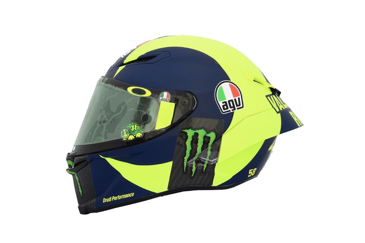 MotoGP: Rossi shows off 2018 helmet MCN