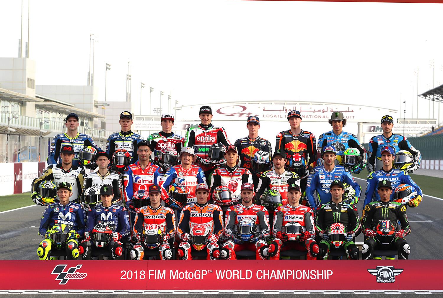 MotoGP: Riders Gather For Class Photos