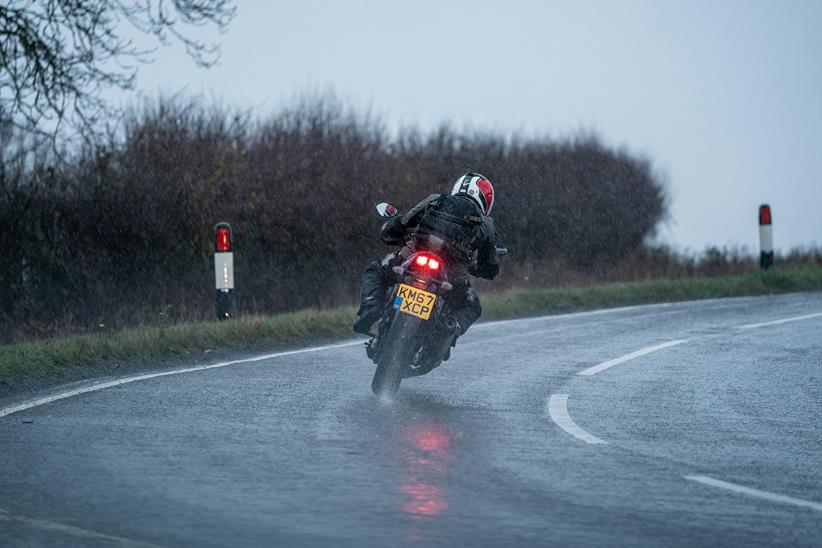 Making a splash with the Suzuki SV650X