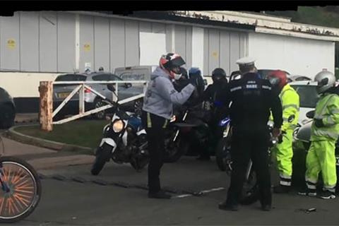 Essex Police defend stinger use on bikers