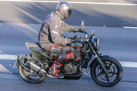 Spy pics show Husky Svartpilen 701 flat tracker is imminent