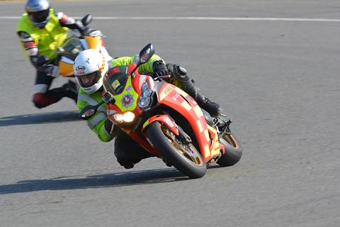 Kent Fire and Rescue Services Ride Skills courses at Brands Hatch