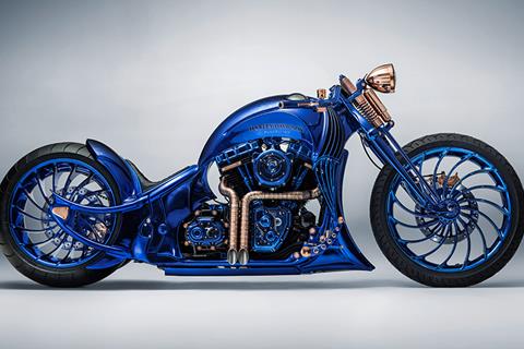 World's most expensive motorbike: A £1.4m Harley Davidson