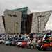 Vespas outside the Titanic Building in Belfast