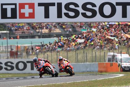 Lorenzo and Marquez, Catalunya, MotoGP