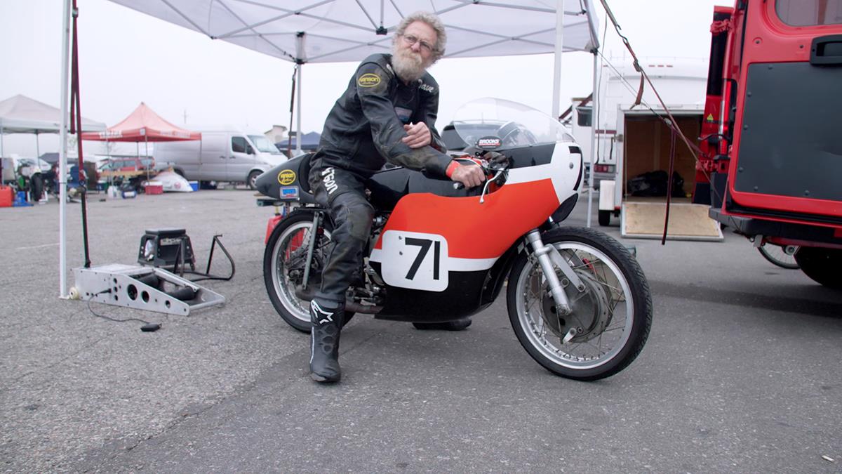 Motorcycle Man Dave Roper is the only US man to win the Isle of Man TT