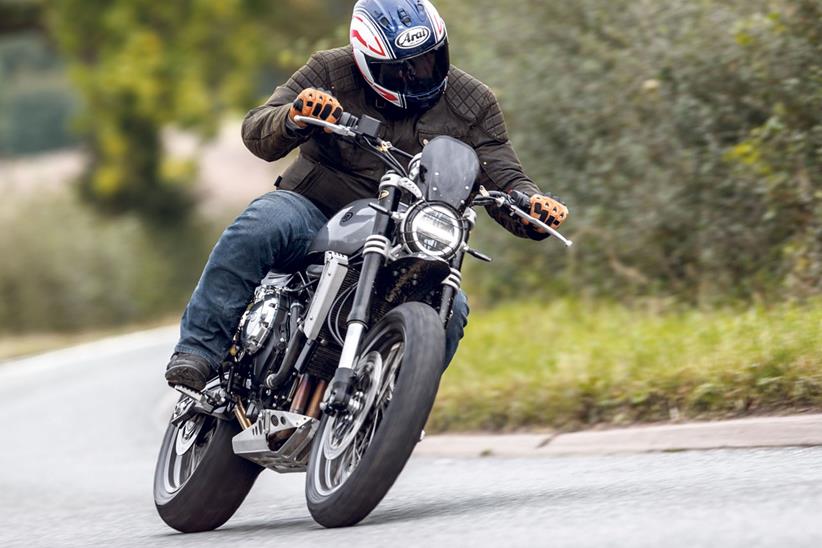 Norton Atlas Ranger prototype on the road