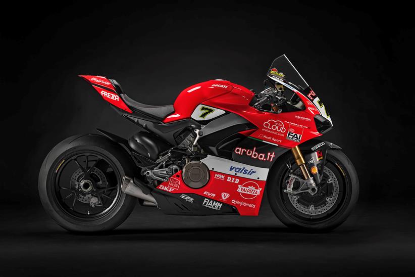 Chaz Davies' Ducati Panigale V4S