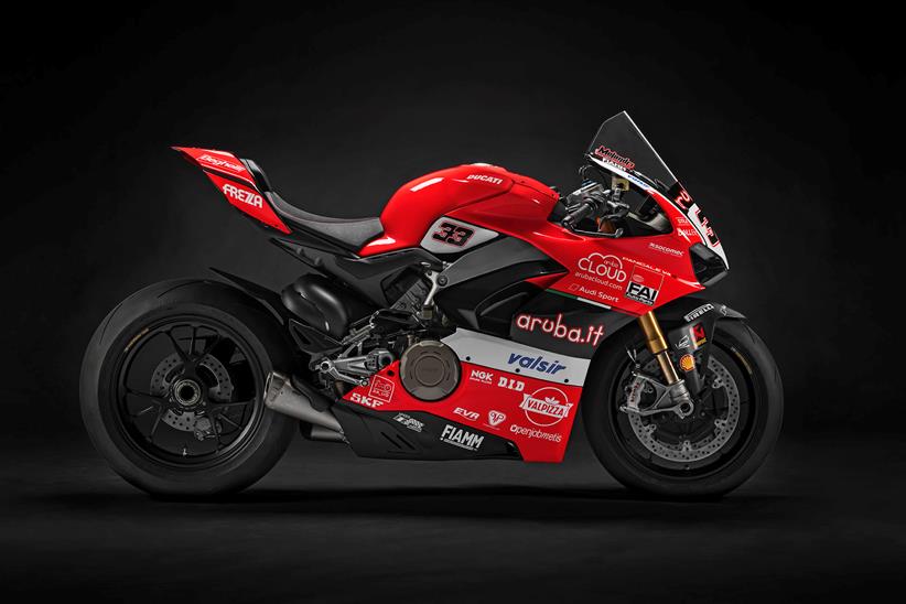 Marco Melandri's Ducati Panigale V4S