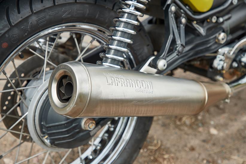 Aftermarket exhausts pop and bang delightfully