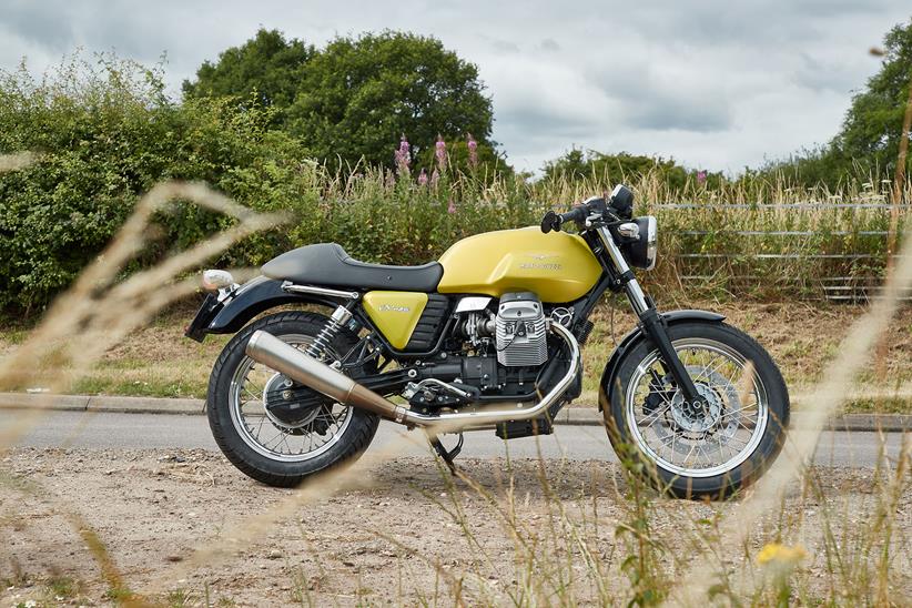 The cafe racer styling looks superb