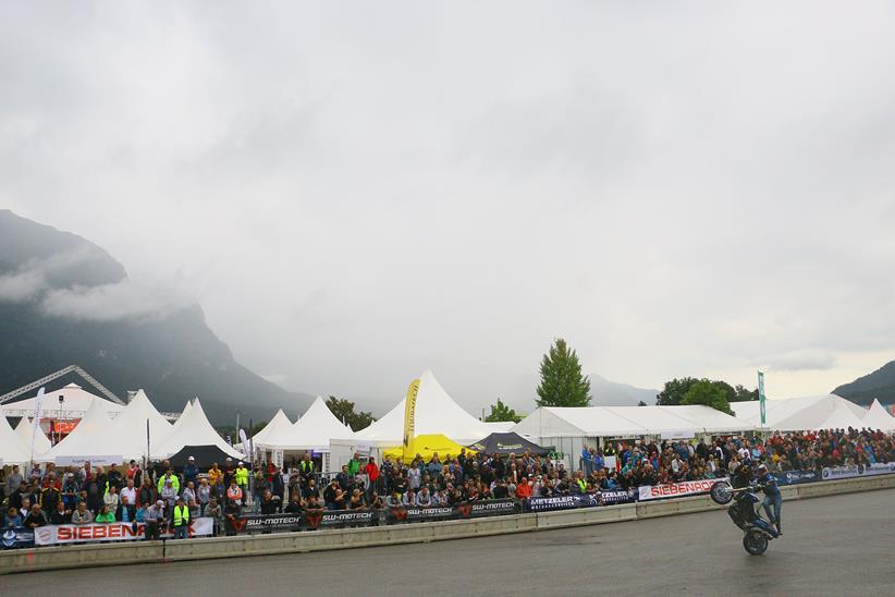 Clouds cover the mountains