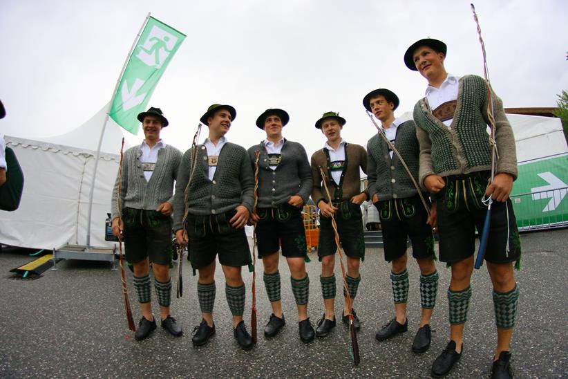 Men in Lederhosen