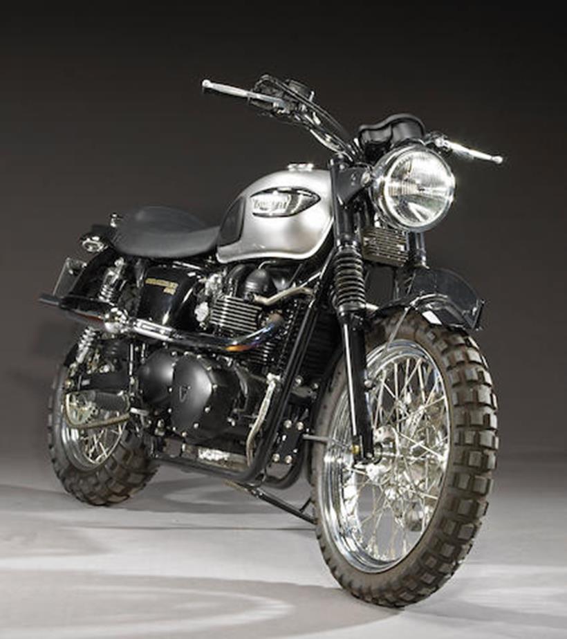 One of the Triumph Scramblers used in MI:3