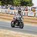 McGuinness riding the Goodwood course on the Norton Commando