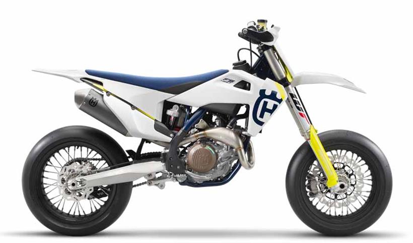 Husqvarna's revised new for 2019 F450 supermoto