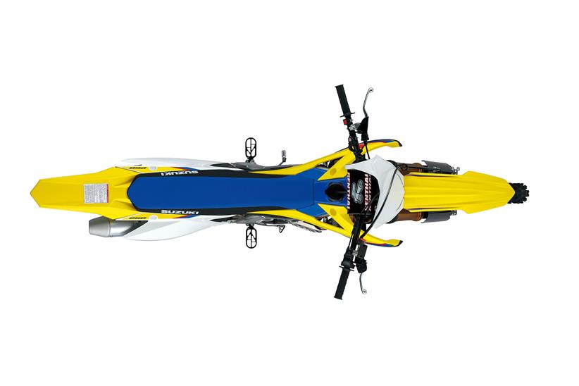 Suzuki RM-Z250 top view