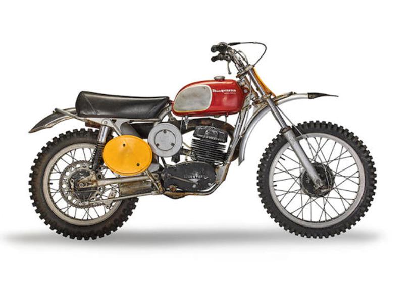 The 1970 'Husky' 400 Cross owned by Steve McQueen