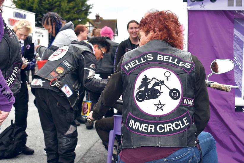 Plenty of bike clubs attended the event