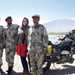 Alissa with Afghan guards