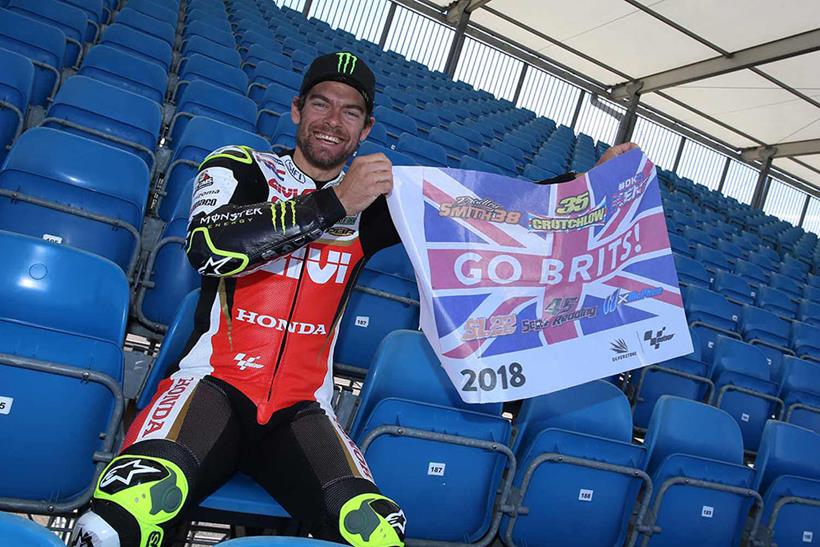 British rider Cal Crutchlow has a good record at Silverstone