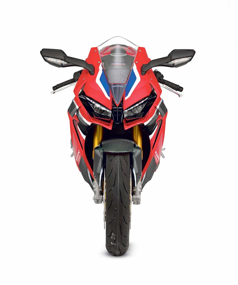 Honda Fireblade front end