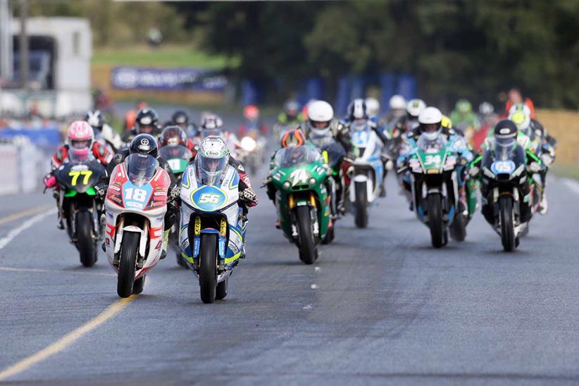 The start of the Supertwin race