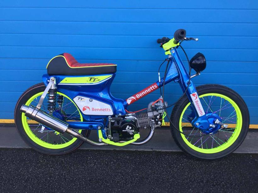 Richard Cooper has seven Honda C90s