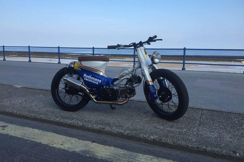 Richard Cooper enjoys customising Honda C90s