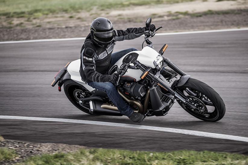 Harley new street-fighter style bike has H-D's latest torquey Big Twin engine