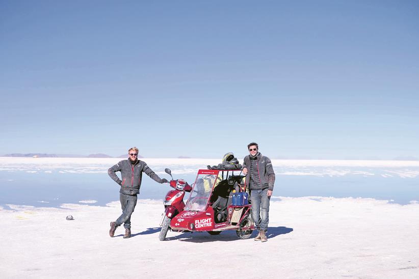 The scooter will set a few records, but probably not for top speed on the Salt Flats