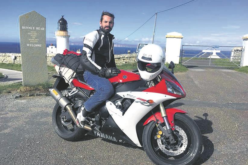 Doncaster man Ian Royle, completed the North Coast 500 in Scotland on his 2003 R1. He covered 1400 miles in a week!