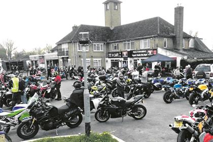 There's plenty of room for bikes at the H Café