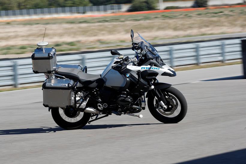 The bike is a step in the journey towards safer motorbikes