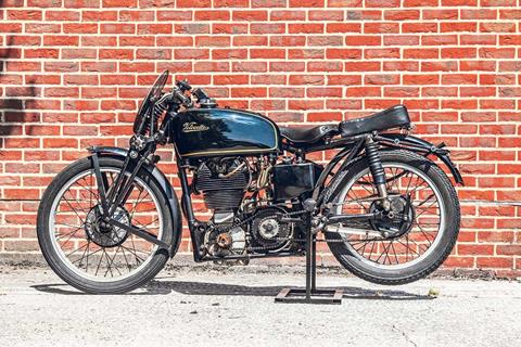 Devitt MCN Ally Pally Show bike of the day: 1939 Velocette KTT